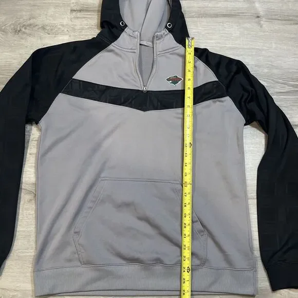 Minnesota Wild Hooded Sweatshirt Size Large - Picture 2 of 6